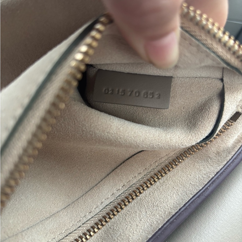 Chloé Faye Medium Shoulder Bag Suede & Leather Motty Grey - Picture 13 of 16